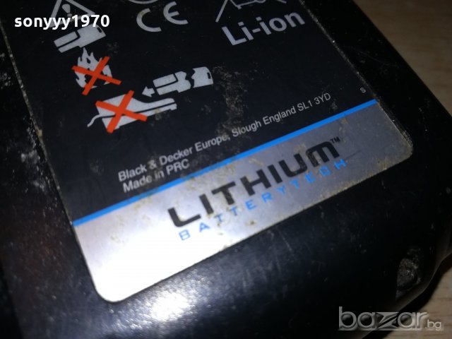 black&decker battery pack-lithium-внос швеицария, снимка 11 - Други инструменти - 21462094