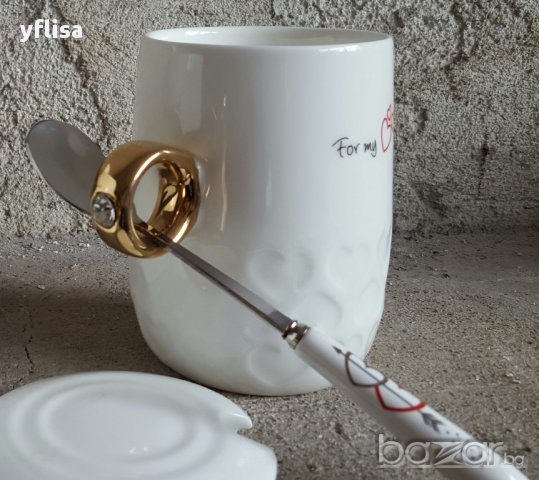 Оригинални чаши за младоженци, снимка 2 - Романтични подаръци - 16985001