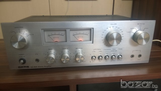 seto sa-606-stereo amplifier 180w-внос швеицария, снимка 7 - Ресийвъри, усилватели, смесителни пултове - 8017451