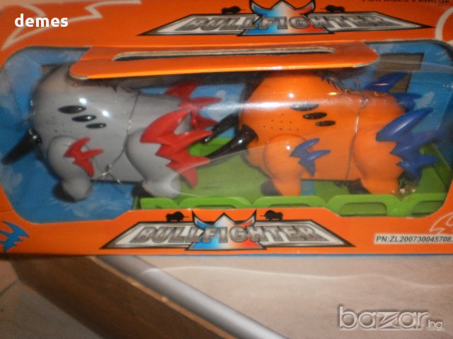 Биещи се бикове-механизирана детска играчка, нова , снимка 4 - Музикални играчки - 16846504