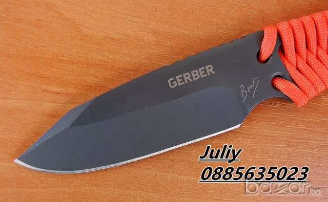 Нож GERBER Bear Grylls Paracord , снимка 17 - Ножове - 12021484