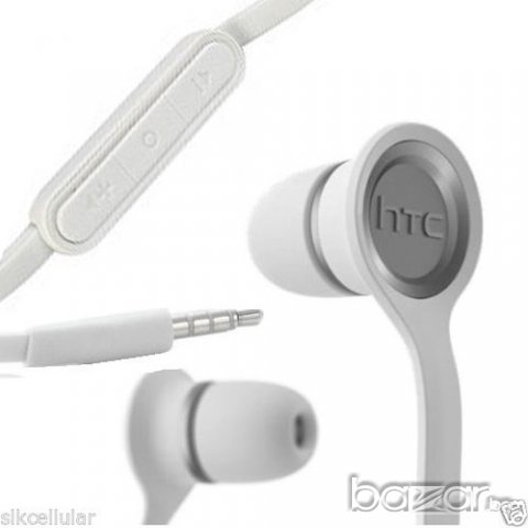 Оригинални Силиконови Слушалки 3,5 мм HTC, снимка 5 - Слушалки и портативни колонки - 6466235