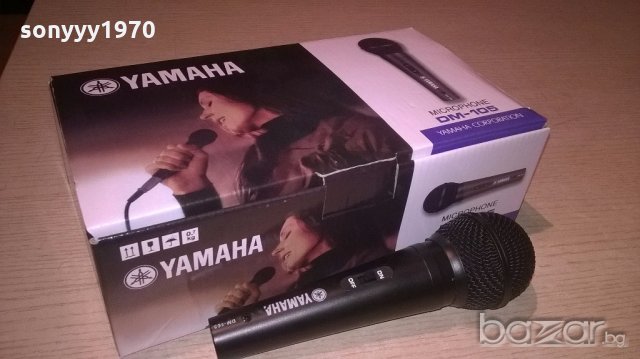 yamaha-microphone-нов в кутия-внос швеицария, снимка 2 - Микрофони - 19230248