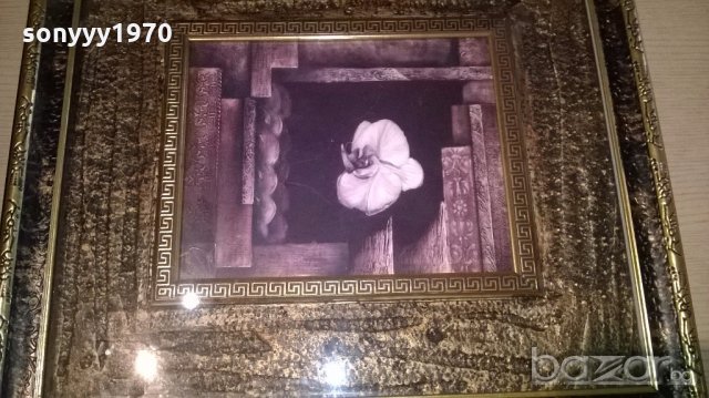 Красива картина-46х50см-внос швеицария, снимка 10 - Антикварни и старинни предмети - 18588782