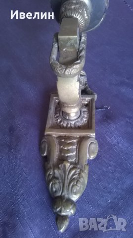 стар бароков аплик, снимка 4 - Лампи за стена - 23809526