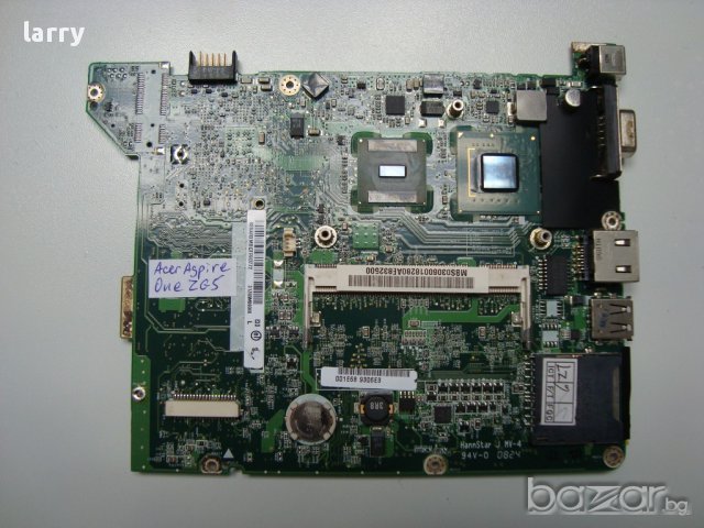 Acer Aspire One ZG5 Черен лаптоп на части , снимка 8 - Части за лаптопи - 17934591