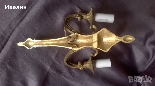 два барокови аплика за стена, снимка 5 - Лампи за стена - 23800352