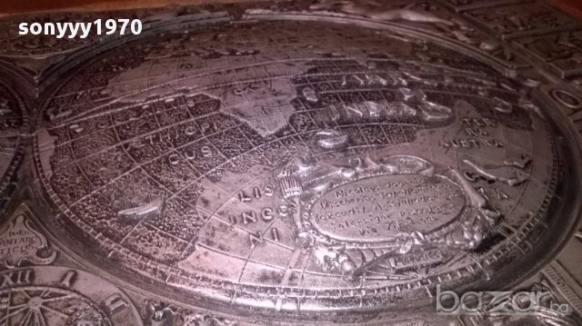 sold out//ПОРЪЧАНА-Масивна картина-олово/дърво 95/57см-внос швеицария, снимка 13 - Антикварни и старинни предмети - 16707329