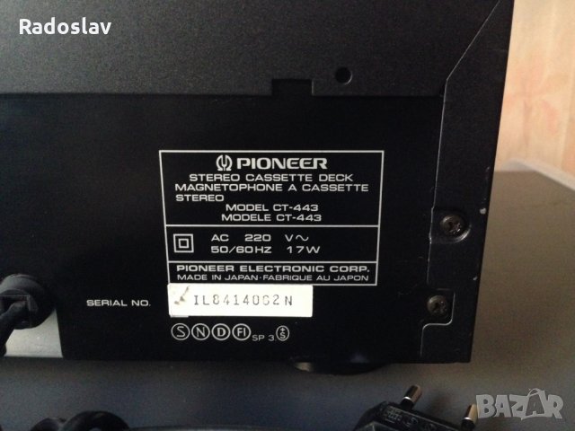 Pioneer CT 443, снимка 8 - Декове - 22807856