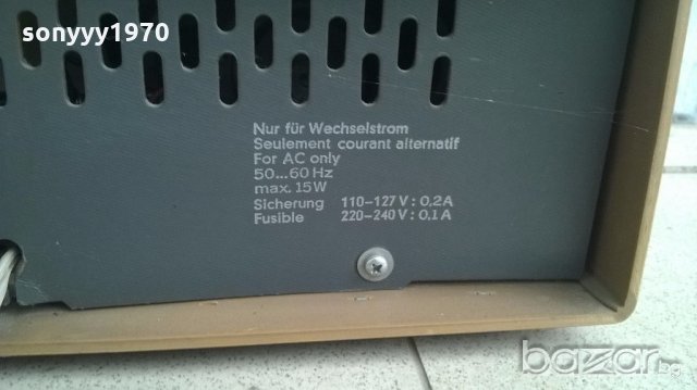 siemens-klangmeister rg-20-receiver-made in germany-внос швеицария, снимка 11 - Ресийвъри, усилватели, смесителни пултове - 19814949