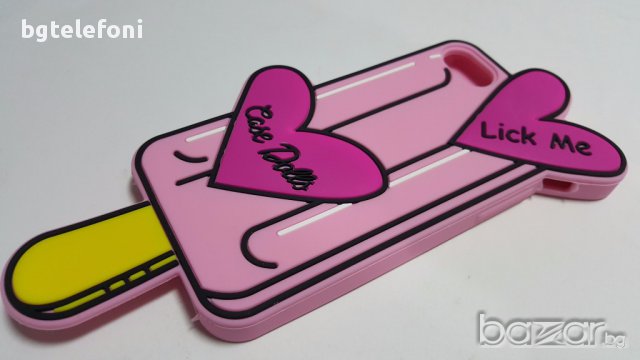 3D цветен силикон за iPhone 5/5s/5se,iPhone 6/6s,iPhone 7, снимка 7 - Калъфи, кейсове - 17567856