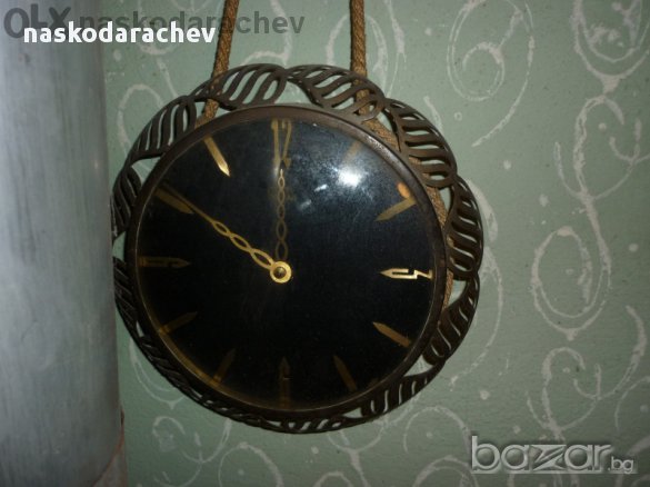 Немски стенен часовник СОНЕБЕРГ / SONNEBERG germany veb feinmechanik 11/2613, снимка 11 - Антикварни и старинни предмети - 11854242