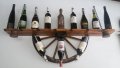 Рафт-етажерка за вино от колело на каруца!, снимка 1 - Декорация за дома - 20488978