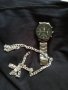Мъжки нов луксозен моден ръчен часовник с календар от неръждаема стомана кварцов, масивен бизнес, снимка 16