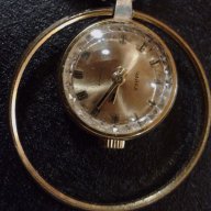 Часовник механичен "Чайка" позлатен., снимка 6 - Антикварни и старинни предмети - 16468458