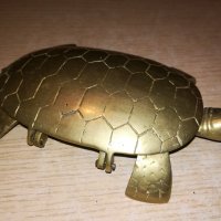 антика костенурка-ретро колекция-мед/месинг-внос франция, снимка 9 - Колекции - 21303331