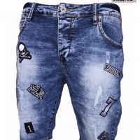 Къси мъжки дънки X02, снимка 1 - Къси панталони - 21457519