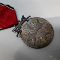 Оригинален немски военен медал, снимка 4 - Антикварни и старинни предмети - 22413414
