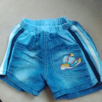Къси дънкови панталонки, снимка 2 - Детски къси панталони - 20856012