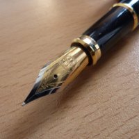 Оригинална писалка Pierre Cardin с позлатено перо от iridium, снимка 6 - Антикварни и старинни предмети - 23940023