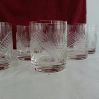  кристални чаши за уиски , снимка 3 - Сервизи - 20129381