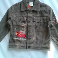 Детско джинсово яке за момче с апликация на Макуин, снимка 1 - Детски якета и елеци - 9621706