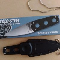 Нож за скрито носене на врата-Cold Steel Secret Edge 70х164, снимка 5 - Ножове - 20330222