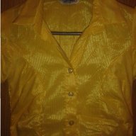 Жълта риза, снимка 2 - Ризи - 17992960