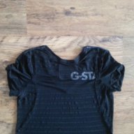 G-star - страхотна дамска тениска 100% оригинал много добро състояние , снимка 4 - Тениски - 15412572