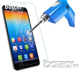 УДАРОУСТОЙЧИВ СКРИЙН ПРОТЕКТОР TEMPERED GLASS ЗА LENOVO S850, снимка 1