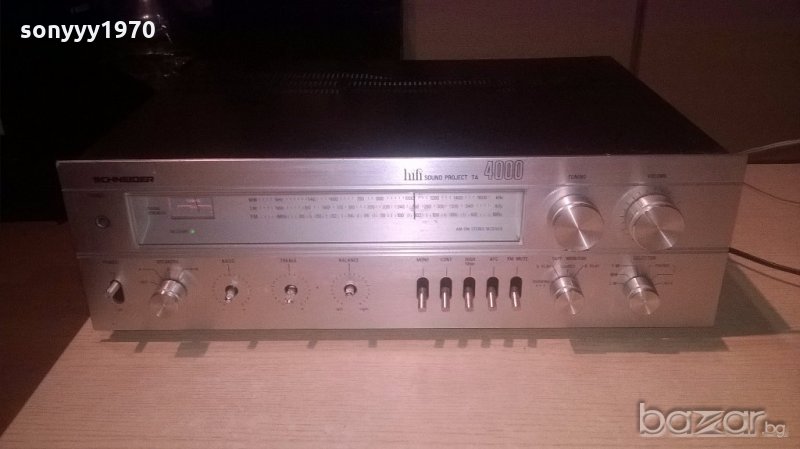schneider ta4000 hi-fi receiver-made in japan-внос франция, снимка 1