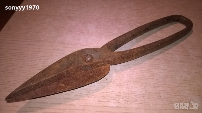 АНТИКА-ножица за ламарина-33см-стара истинска, снимка 1