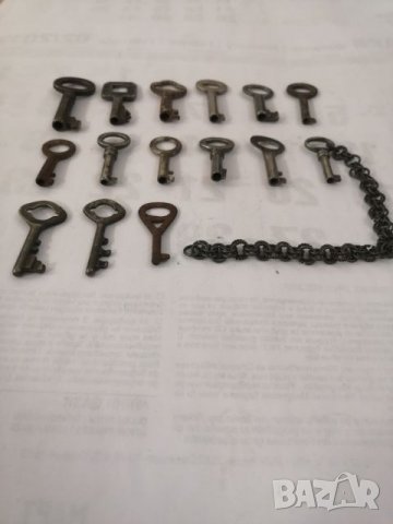 Лот стари кухи ключета. , снимка 4 - Колекции - 25479935
