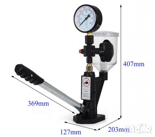 нов марков стенд за регулиране на дюзи/инжектори. Опция common rail, снимка 6 - Други инструменти - 23812872