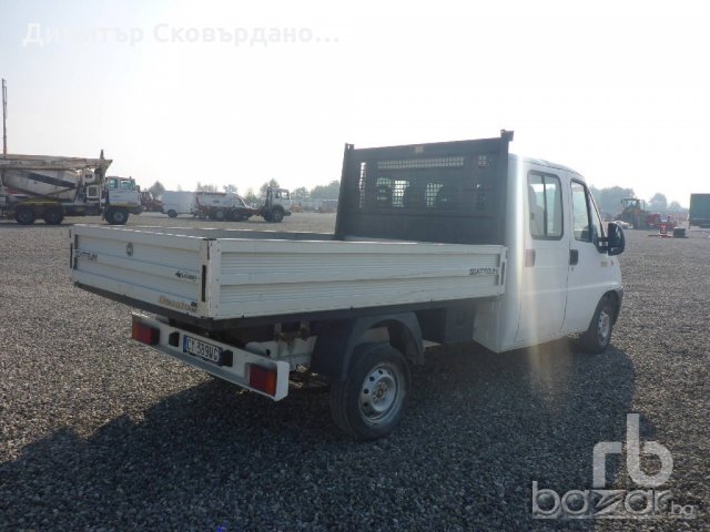 Fiat Ducato 2,3 JTD 2006г двойна кабина 7места, снимка 3 - Бусове и автобуси - 20055175