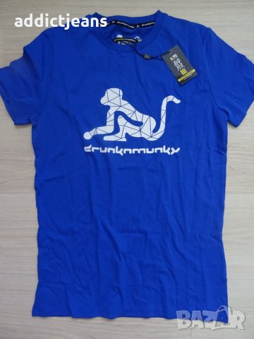 Мъжка тениска DRUNKNMUNKY размер XS, снимка 3 - Тениски - 25996699