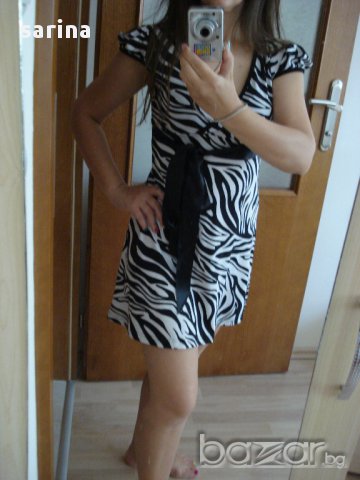 рокля черно и бяло, снимка 2 - Рокли - 11097265