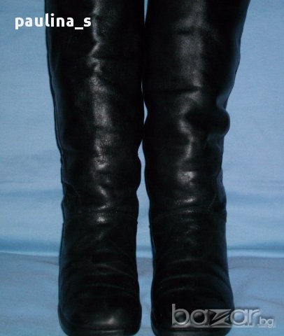 Рядка находка / Италиански ботуши "Fausto Santini" естествена кожа, снимка 3 - Дамски ботуши - 16230230