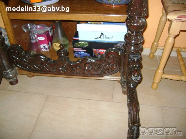 Старо 1890 г. реликва-френско огледало,дърворезба,орех, снимка 7 - Антикварни и старинни предмети - 20340718