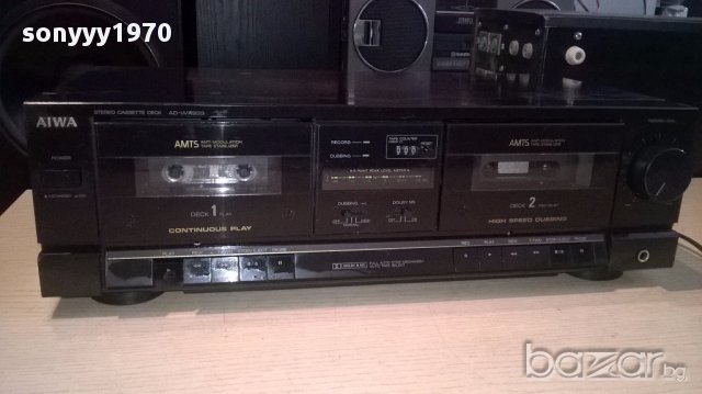 Aiwa ad-wx333e stereo deck-внос швеицария, снимка 7 - Ресийвъри, усилватели, смесителни пултове - 14954697