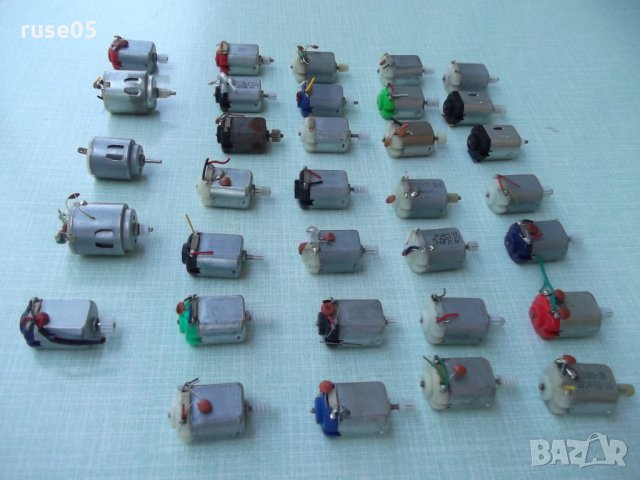 Лот от 33 бр. микроелектродвигатели постояннотокови работещи, снимка 7 - Други - 25229061