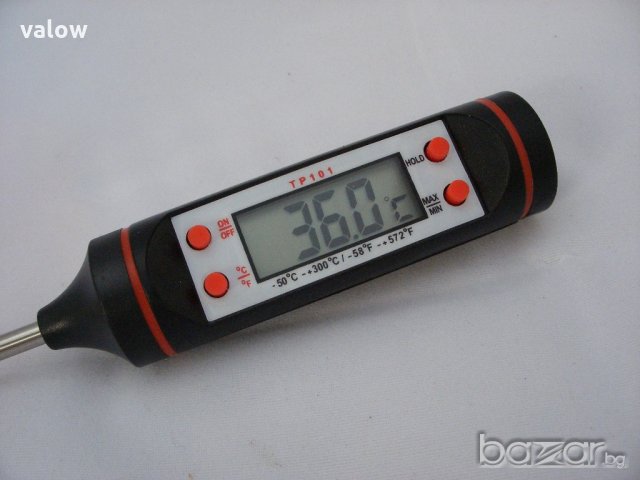 Термометър -50 - +300 °C кухненски готварски течности храни скара, снимка 3 - Други - 18698479