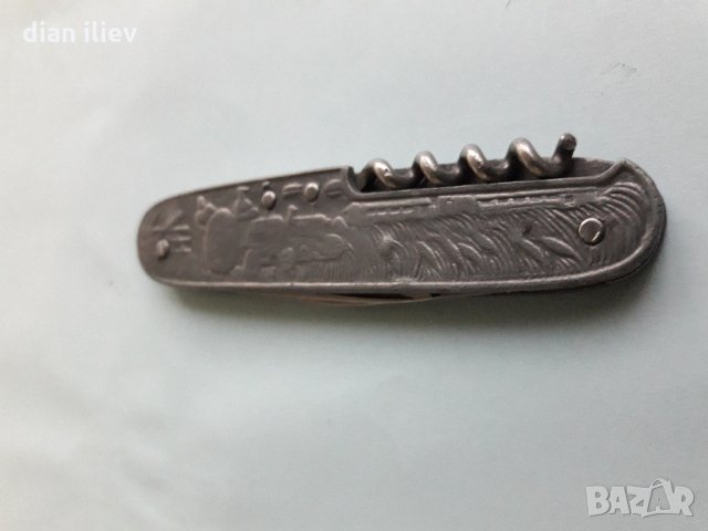 Стара сгъваема Ножка, снимка 5 - Антикварни и старинни предмети - 26202757