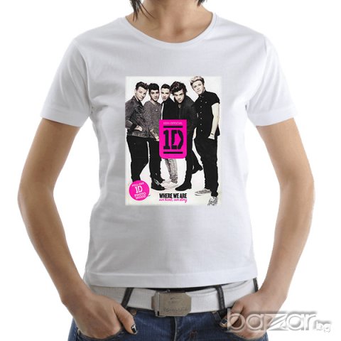 Уникални дамски тениски на One Direction! Поръчай тениска по твой дизайн, изпрати ни снимка!, снимка 4 - Тениски - 7100463