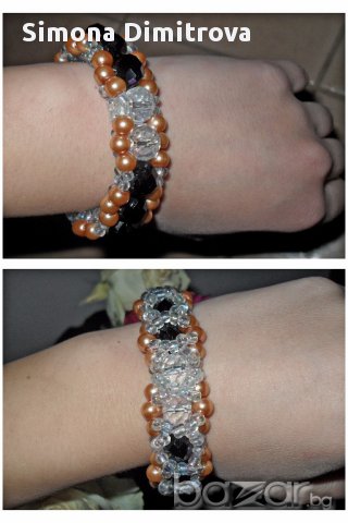 Гривни с мъниста, снимка 2 - Гривни - 14020812