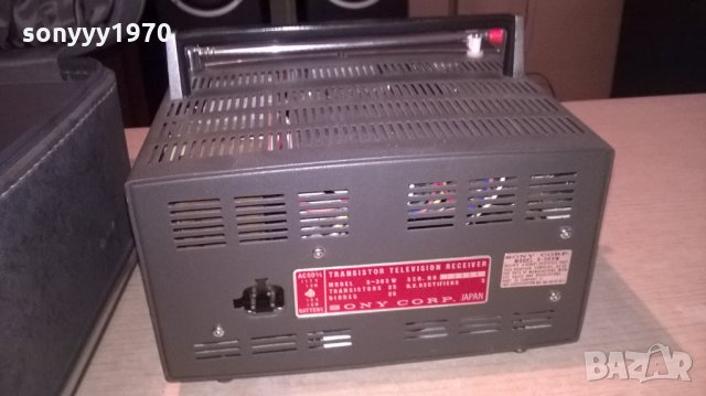 sony-made in japan-117/12v-оригинален ретро комплект с куфар, снимка 7 - Телевизори - 23056420