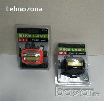 Велосипеден фар LED, Bike Lamp COB, снимка 2 - Аксесоари за велосипеди - 18584879