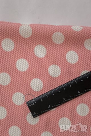 Розова рокля на точки марка Cocoviu - XS и M, снимка 7 - Рокли - 22284010