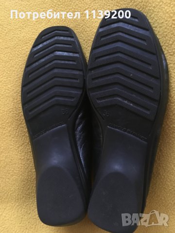  Boissy 36 естествена кожа френски дамски обувки анатомична стелка, снимка 6 - Дамски ежедневни обувки - 23737421