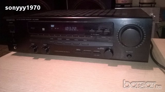 Kenwood kr-a4050 stereo receiver-made in korea-внос швеицария, снимка 6 - Ресийвъри, усилватели, смесителни пултове - 16592739